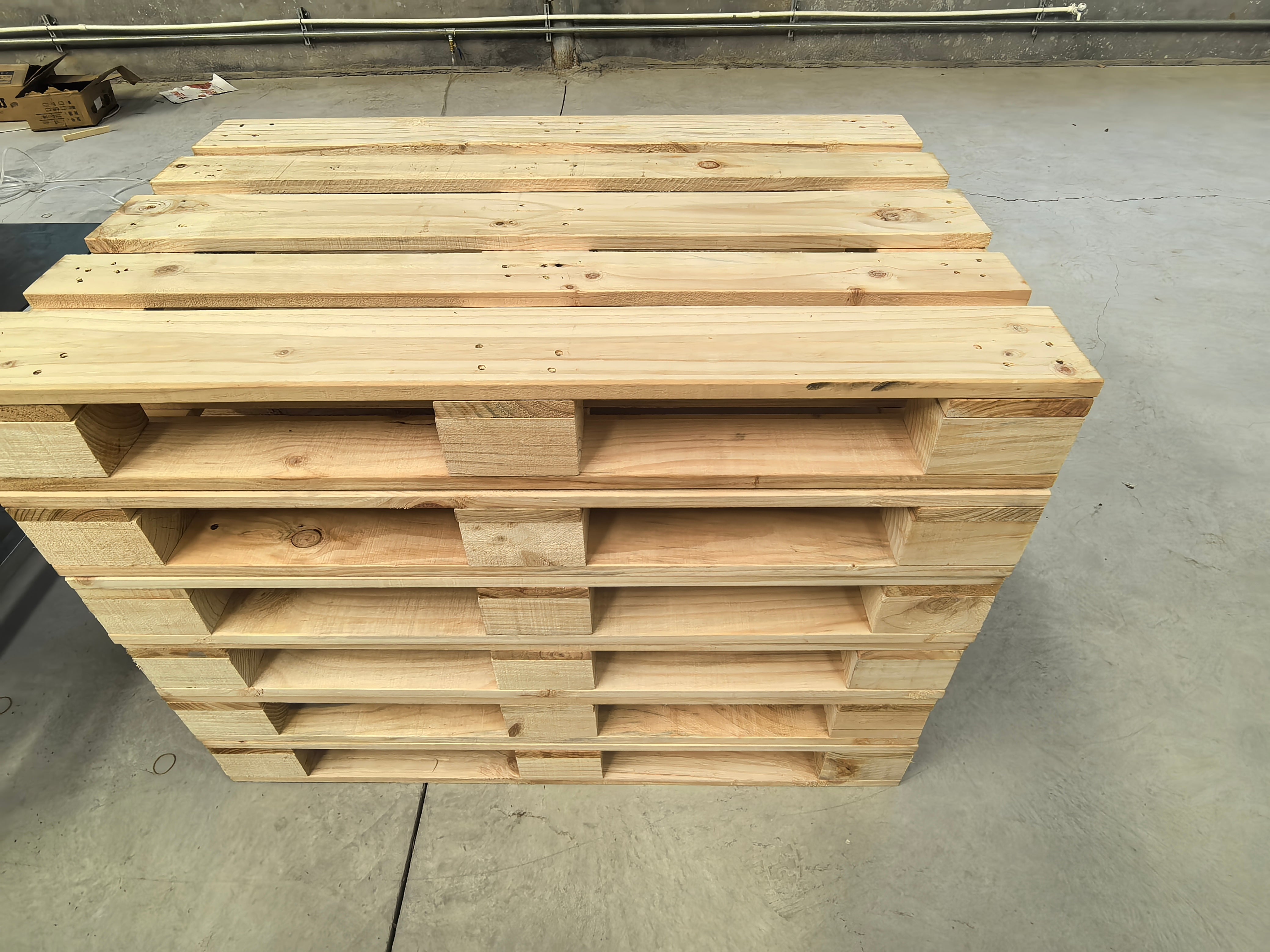 wooden pallets