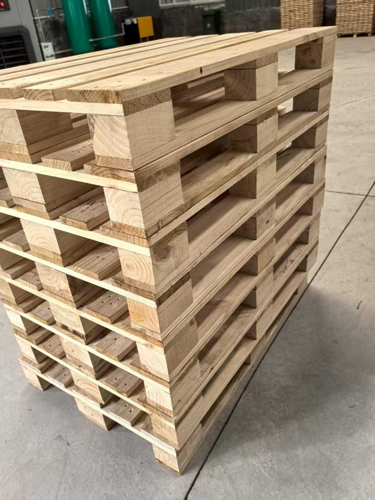 wooden pallets
