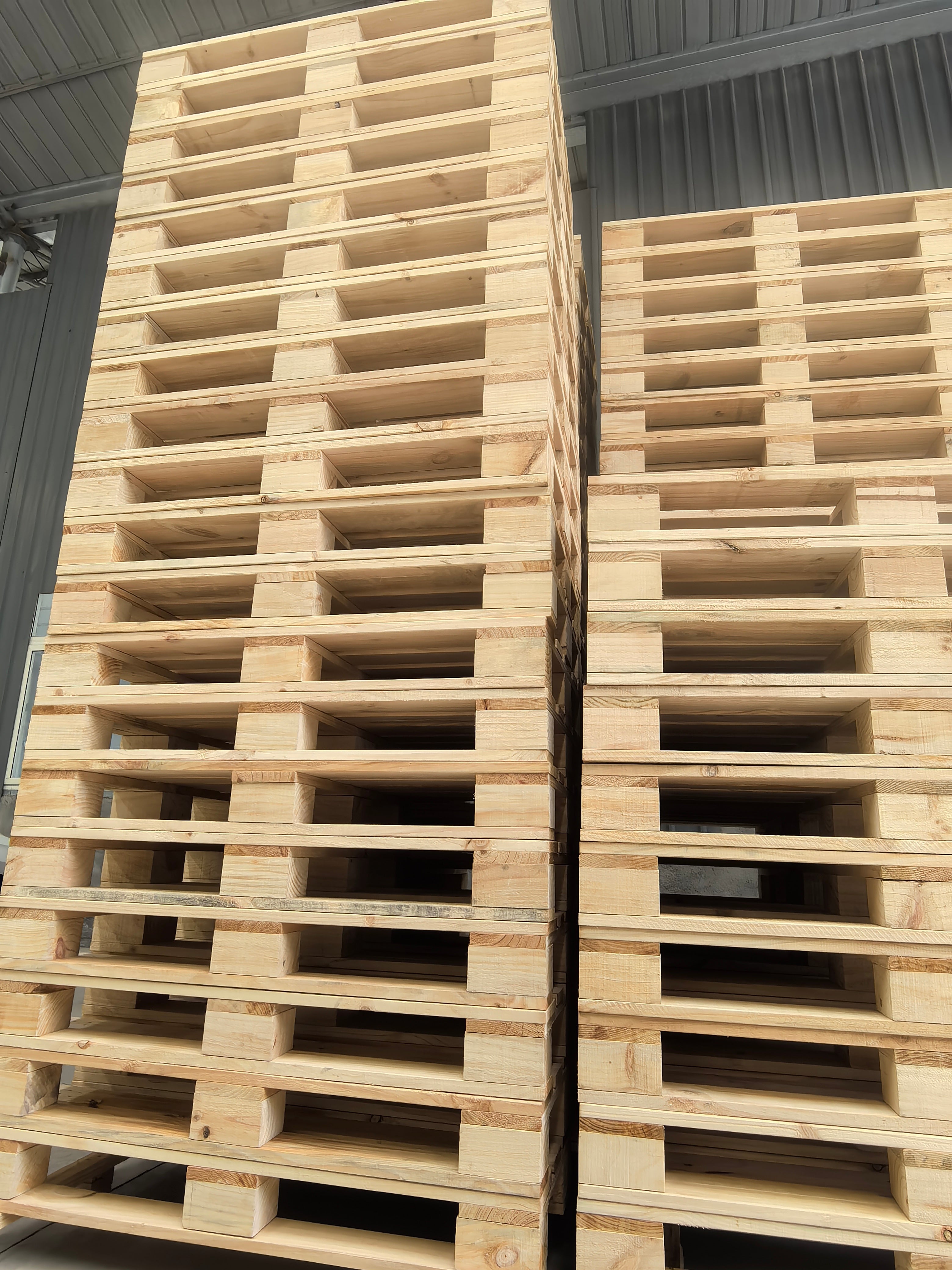 wooden pallets